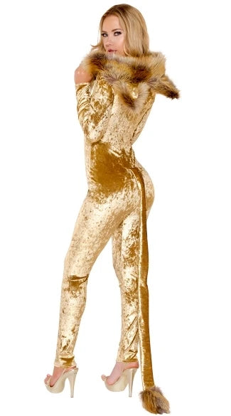 Golden Luxury Lion Jumpsuit