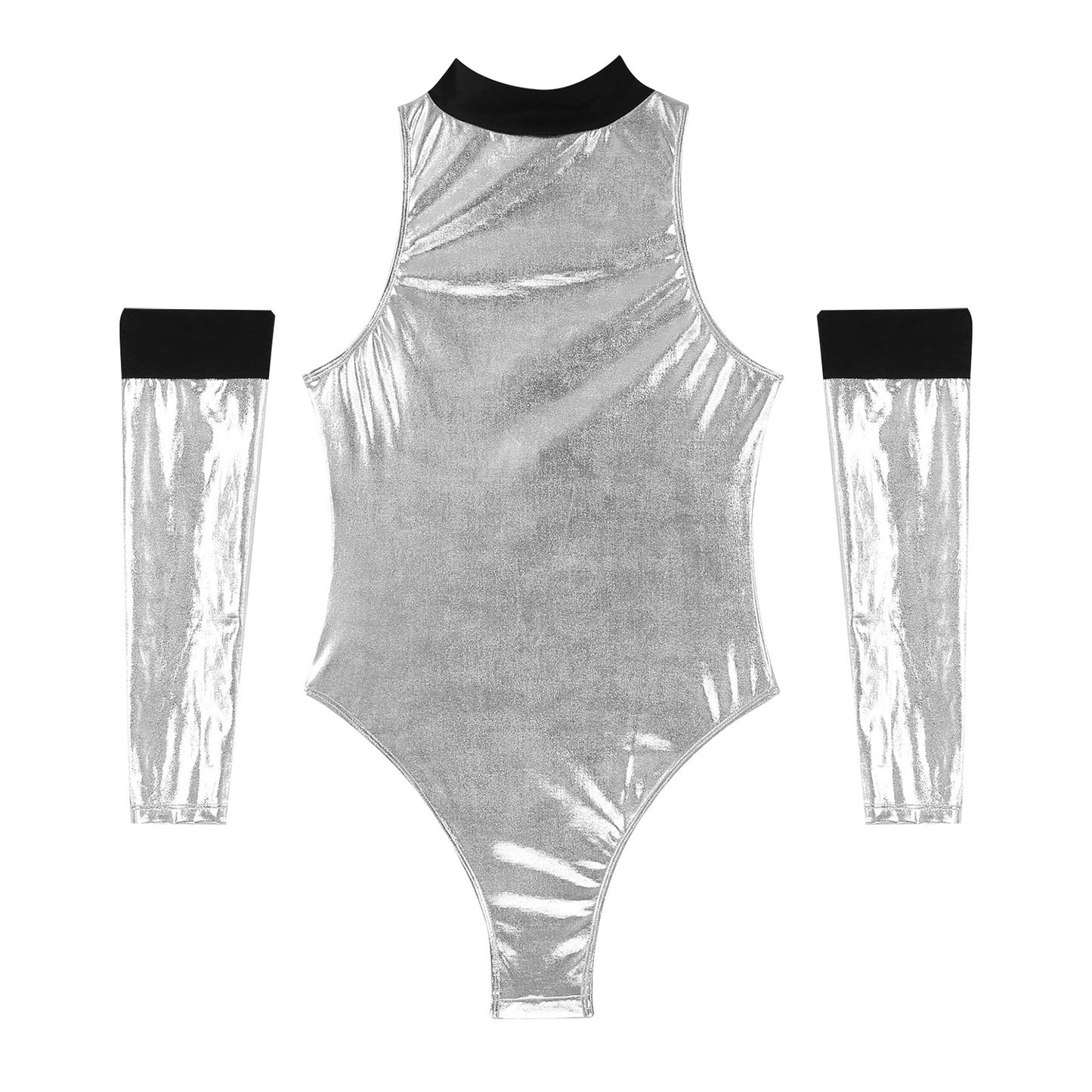 Metallic Space Astronaut Bodysuit