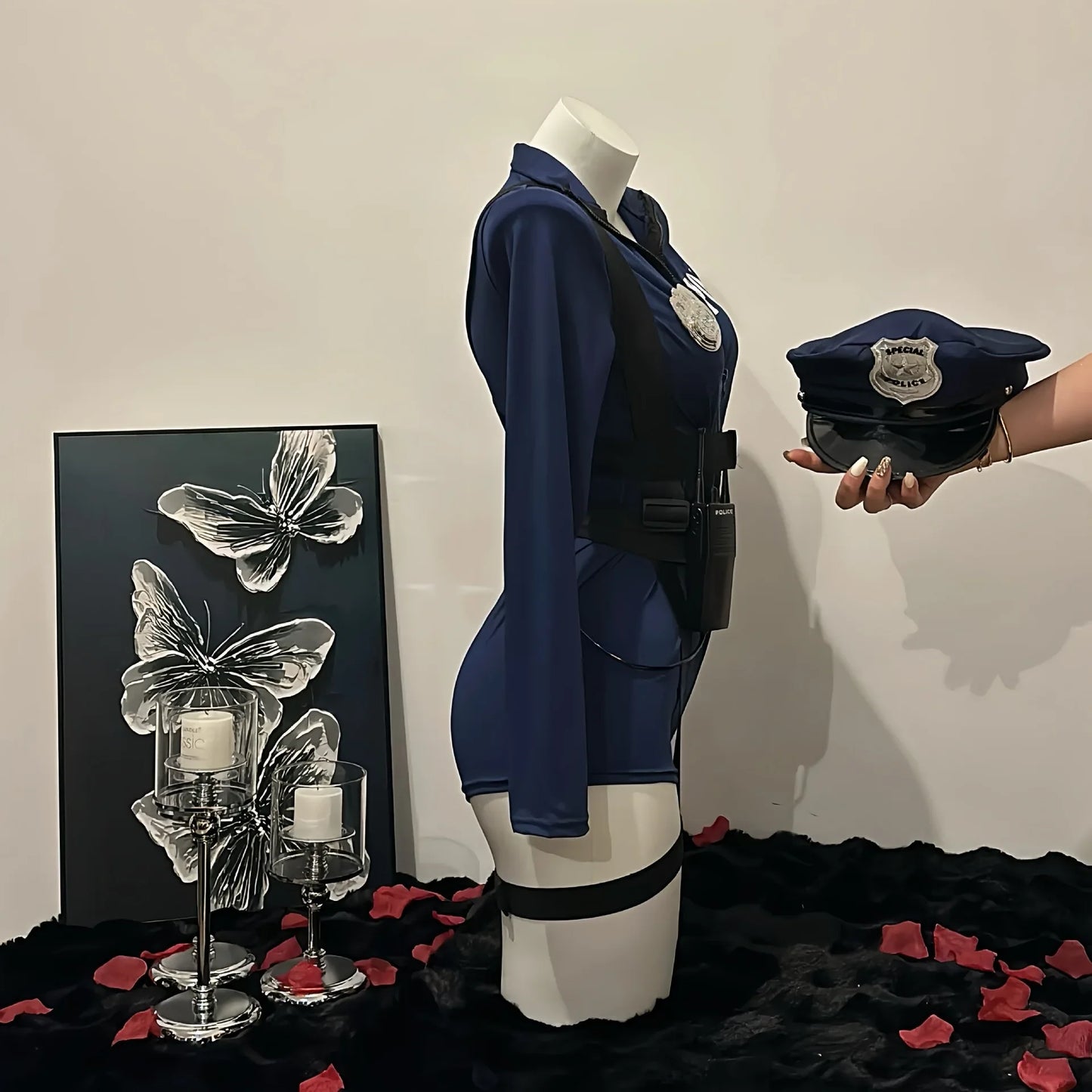 Police Uniform Jumpsuit