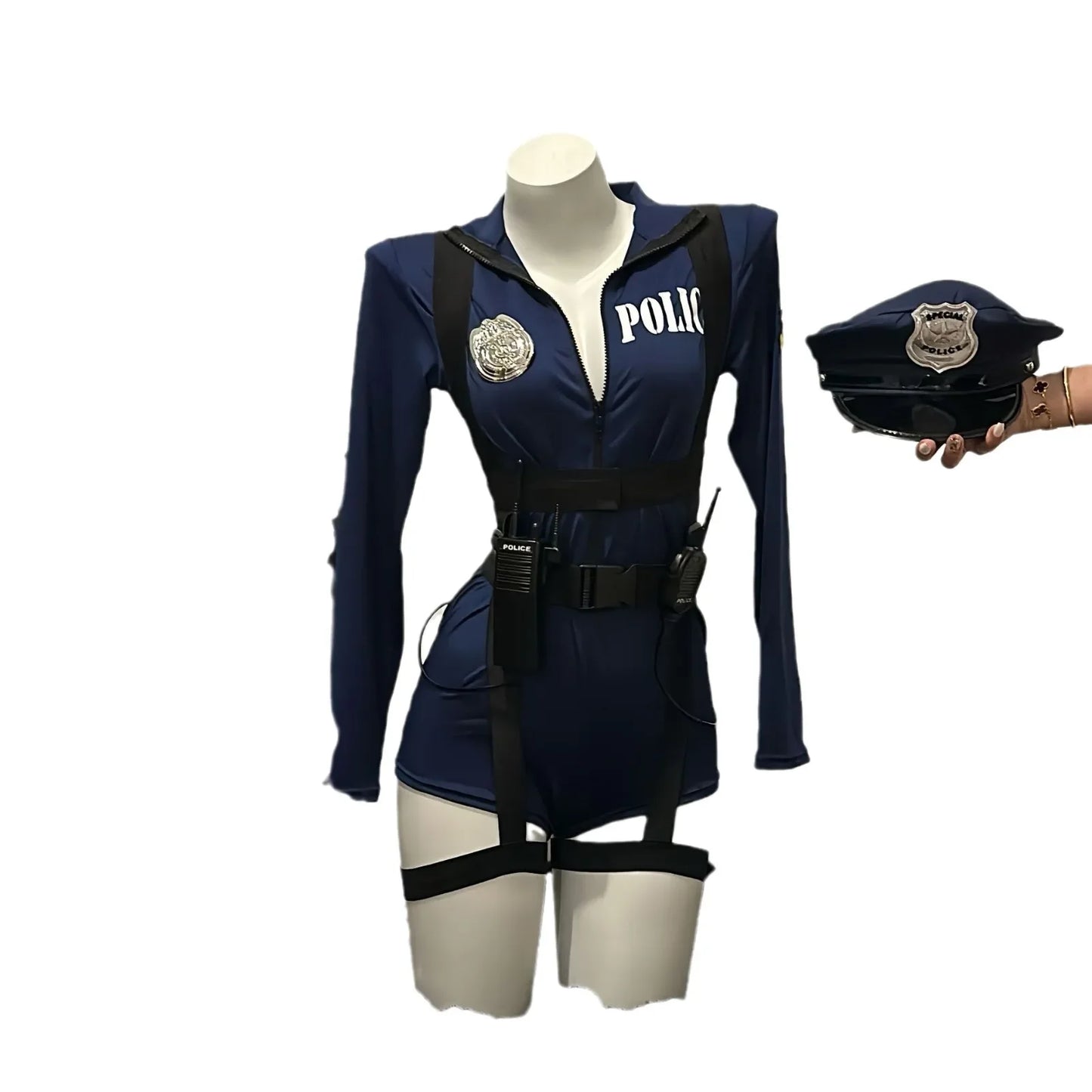 Police Uniform Jumpsuit