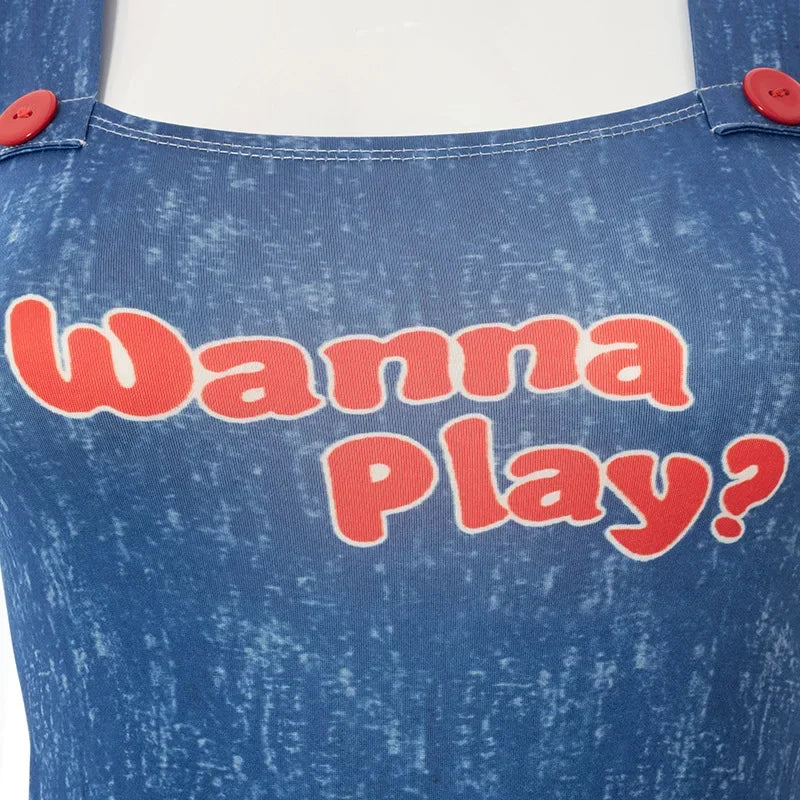 Chucky Wanna Play Costume