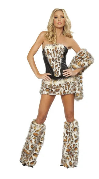 Leopard Fur Outfit