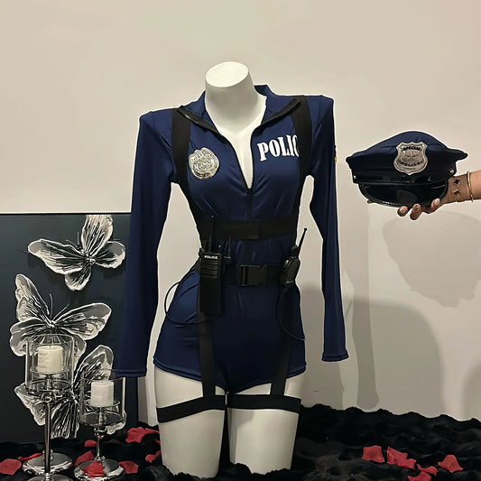 Police Uniform Jumpsuit